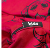 Pufa dziecięca Kido by Diablo, welur czerwona