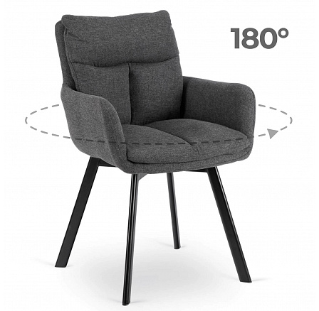 Krzesło Obrotowe CORTADO Ciemnoszare