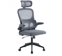 Irodai szék FB29JB, Szürke/Fekete