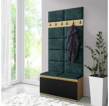 EMI 1 előszobafal, Trinity 28/Artisan + fekete