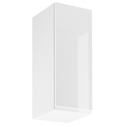 ASPEN G30 konyhai felsőszekrény - Bal, Fehér/Fényes fehér