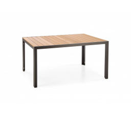 FIERRO étkezőasztal, barna / fekete