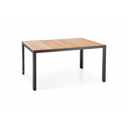 FIERRO étkezőasztal, barna / fekete