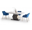 Étkezőasztal VINCENZO, fehér márvány