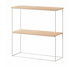 Toni Konzol Fehér+Lancelot Tölgy