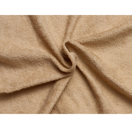Froté prostěradlo béžové 200x200
