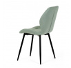 Jídelní židle, zelená, látka, CT-285 GRN2