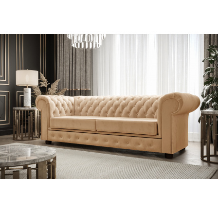 SOFA MANCHESTER II 188 CM Z FUNKCJĄ SPANIA MCV2281 (odcienie beżu) - szybka wysyłka