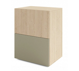 SALSA SL8 komód, Vajas tölgy/Eukaliptusz/Salsa