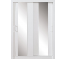 DUCA III - DC3 160 Gardróbszekrény, Fehér Lux