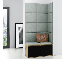 EMI 2 előszobafal, Trinity 21/Artisan + fekete