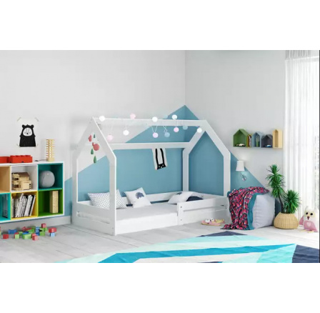 DOMEK 1 PARTEROWE RAMA BIAŁY BEZ MATERACY 80 X 160 KPL