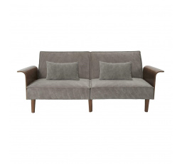 Kihúzható kanapé Scott szürke kordbársony