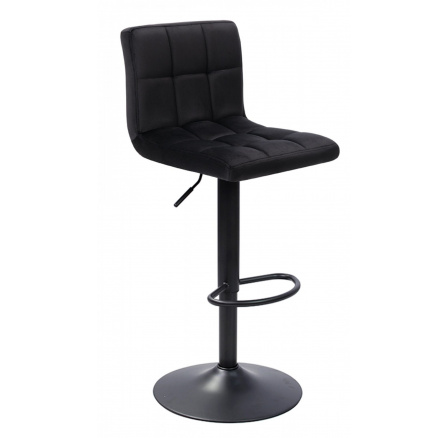 N-12P bárszék, fekete