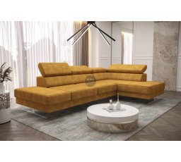 NAROŻNIK EMPORIO MINI 300x180 - prawa , Odcienie żółtego