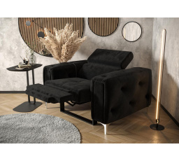 FOTEL ORION RELAX 110 CM - Odcienie czarnego