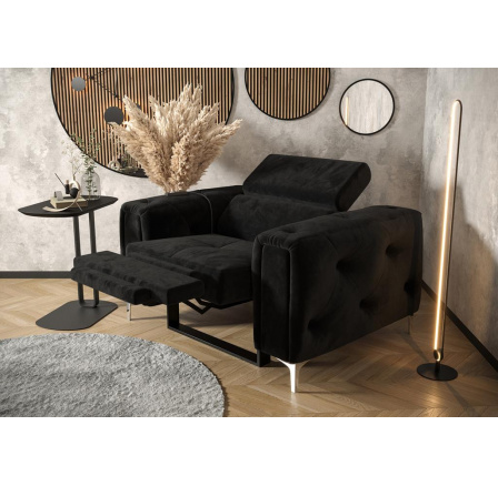 FOTEL ORION RELAX 110 CM - Odcienie czarnego