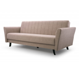 LINEA kanapé kinyitható, PAROS 3, fa - fekete