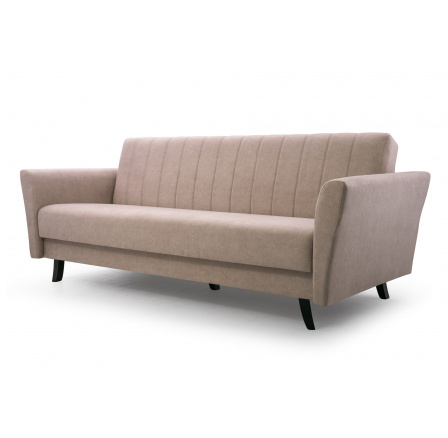 LINEA kanapé kinyitható, PAROS 3, fa - fekete