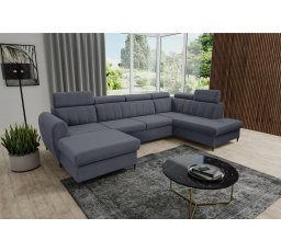 Sedací souprava Faria XL U levá šedá