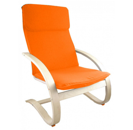 Relaxační křeslo oranžové Relaxační křeslo oranžové