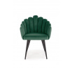 K410 szék, zöld bársony