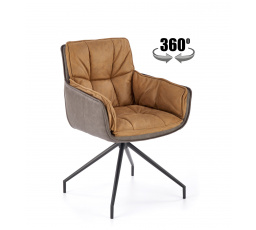 Forgó étkezőszék K523, Barna/Sötétbarna/Fekete