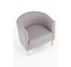 CLUBBY fotel, szürke
