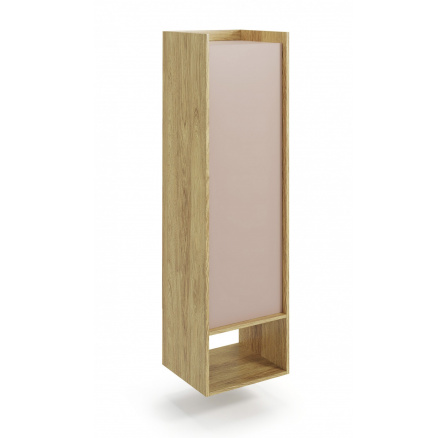 MOBIUS 1D polc, természetes/óarany rózsaszín