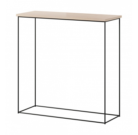 Konzol Milan Černá+Sonoma