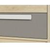 Drop 07-01 buk fjord-biały/szara platyna - komoda
