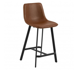 Oregon PU brandy alacsony bárszék