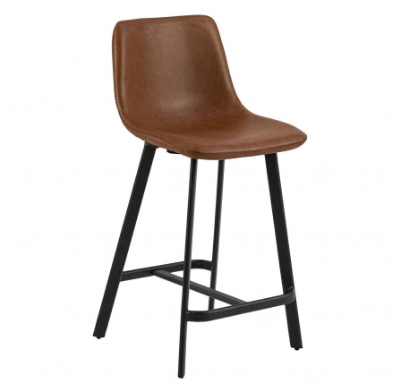 Oregon PU brandy alacsony bárszék