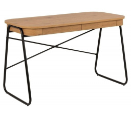 Blueton íróasztal tölgy/fekete