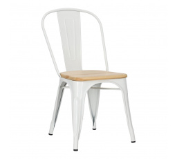 Paris Wood szék fehér természetes fenyő