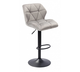 Bárszék N-62P, szürke / fekete