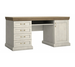 ROYAL B1 íróasztal, Északi fenyő + Vad tölgy