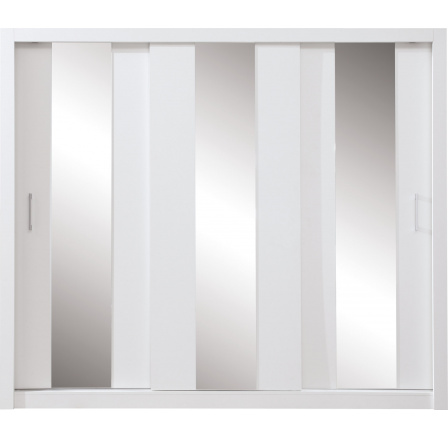 DUCA I - DC1 250 Gardróbszekrény, Fehér Lux