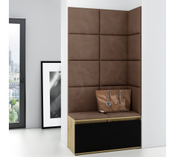 EMI 2 előszobafal, Trinity 07/Artisan + fekete