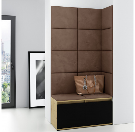 EMI 2 előszobafal, Trinity 07/Artisan + fekete