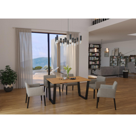 Jídelní stůl Cyril 90x185 artisan