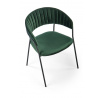 Étkezőszék K426, zöld bársony