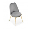 Étkezőszék K460, Szürke/Arany