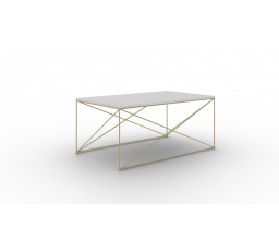 Dante Dohányzóasztal Arany+Beton