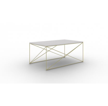 Dante Dohányzóasztal Arany+Beton