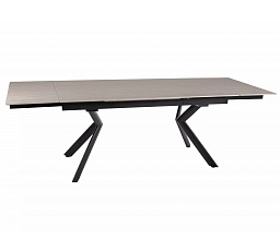 NORTON étkezőasztal, Bézs/Fekete