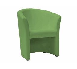 TM-1 szék, Zöld ökobőr EK-11/Wenge