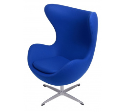 Tojás fotel sötétkék kasmír 118 Prémium