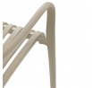 Zahradní židle plast, béžová, CT-X7029 CAP