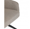 Jídelní židle, béžová, látka, DCH-P3170 LAN2